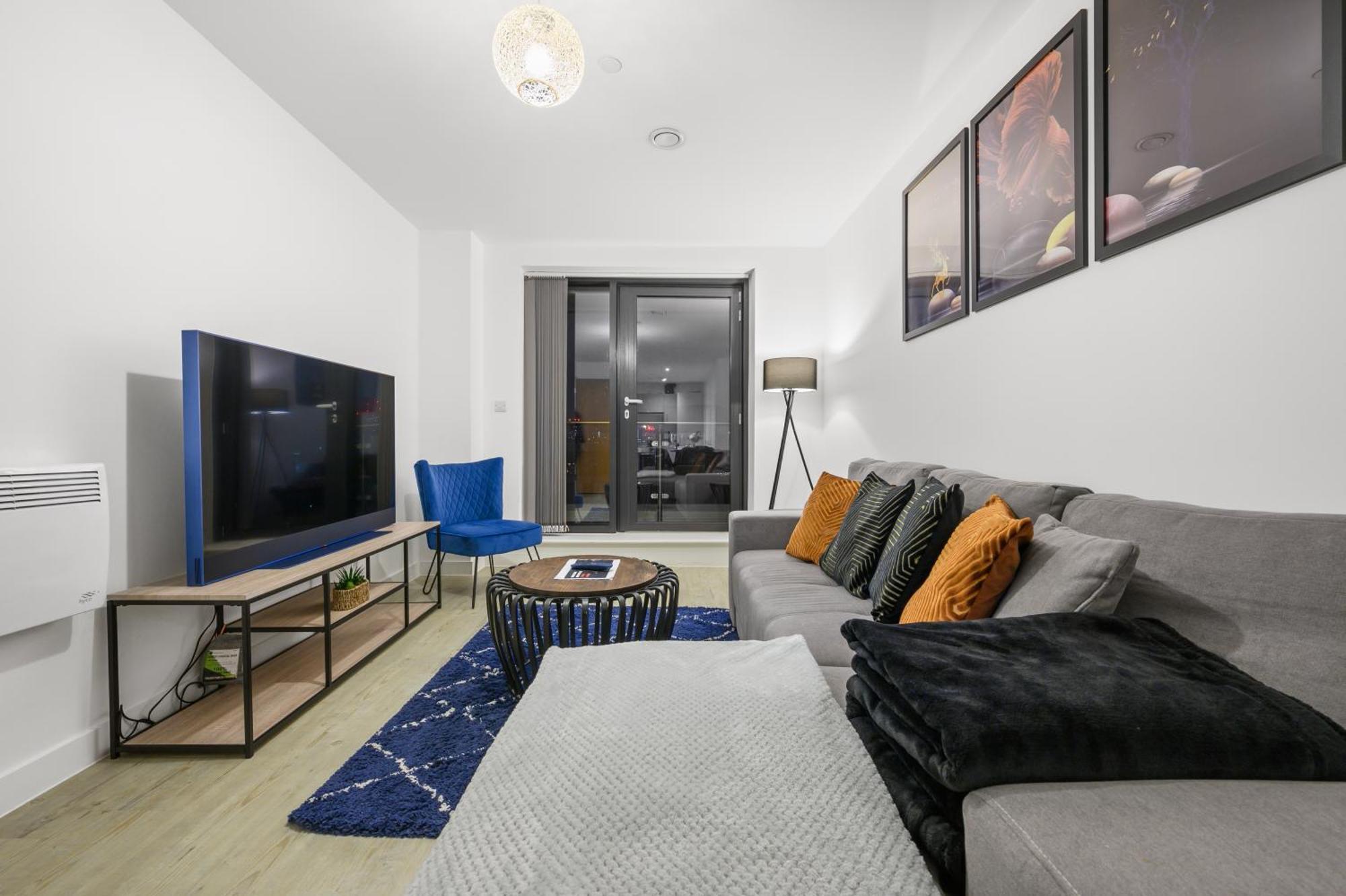 מנצ'סטר Stylish & Spacious Salford Quays One Bedroom High Floor Apartment With Balcony מראה חיצוני תמונה
